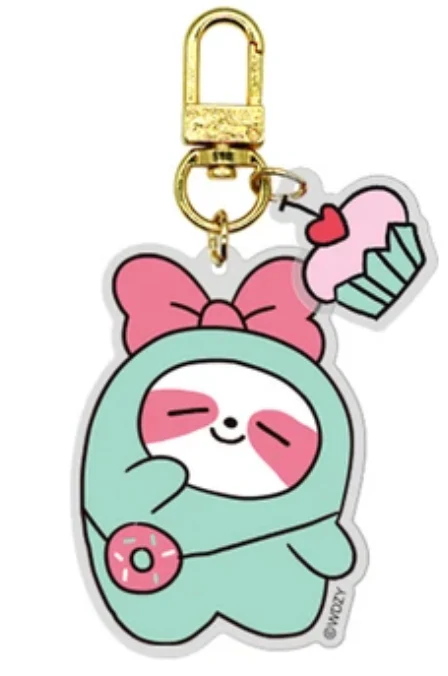 WDZY Acrylic Key Ring - Image 4