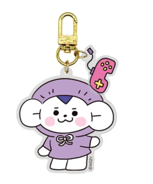 WDZY Acrylic Key Ring - Image 5