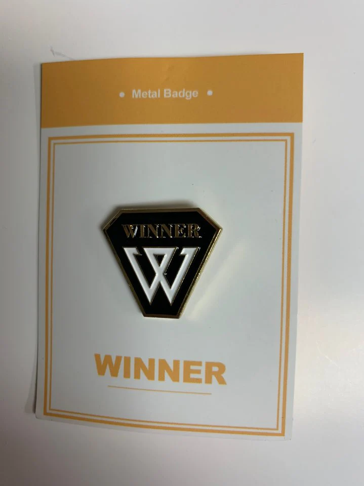 WINNER Logo Pin Badge