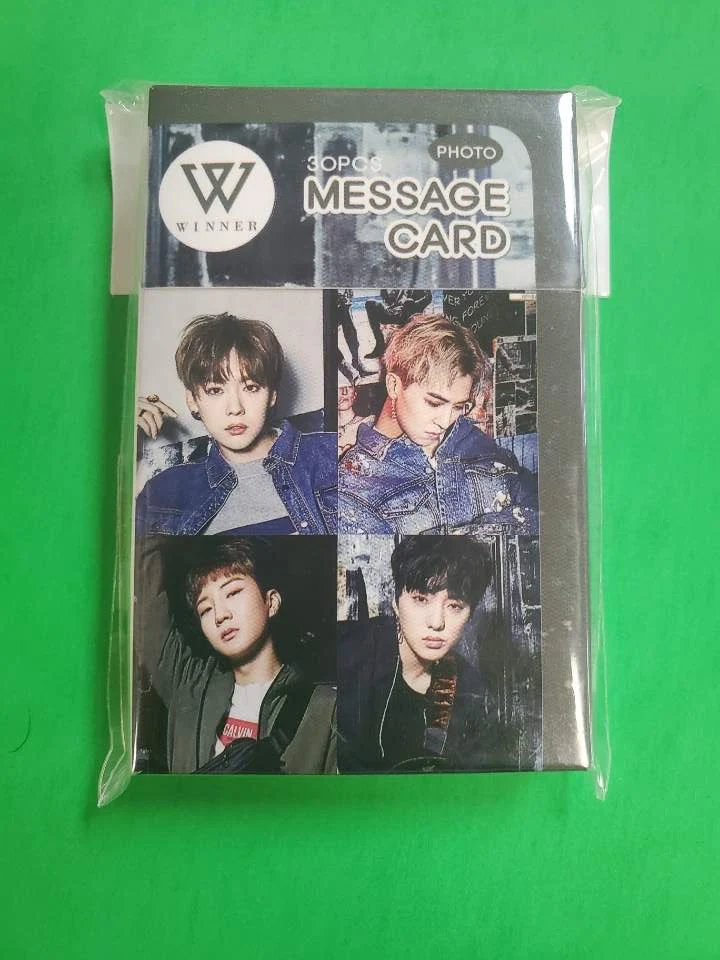 [ WINNER ] PHOTO MESSAGE CARD